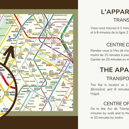 파리 Cosy & Luxury Kleber Trocadero Arc De Triomphe 아파트 외부 사진